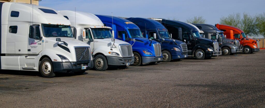truck driver stop fueling station