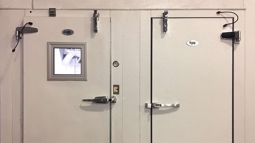 walk-in cooler doors