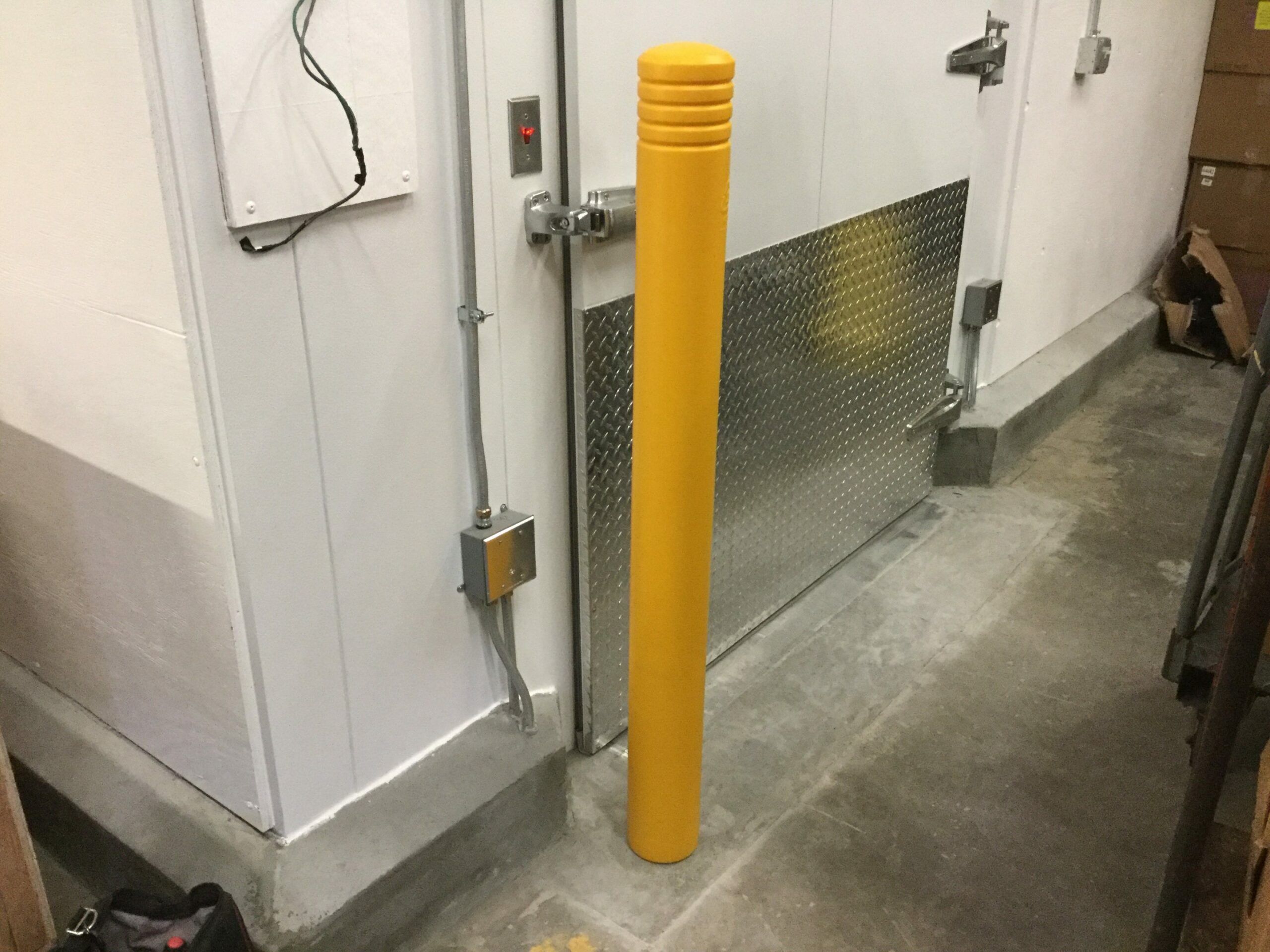 bollard walk-in