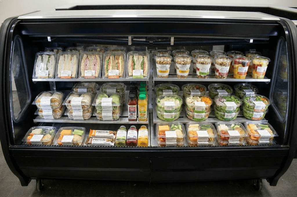 Grab and Go meals from a Spotlight Station