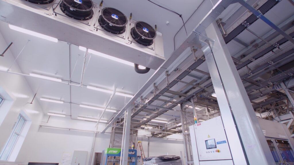 insulated panels for industrial project