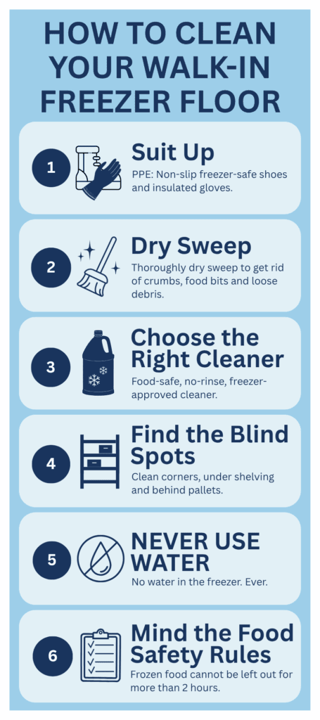 How to Clean your Walk-in Cooler