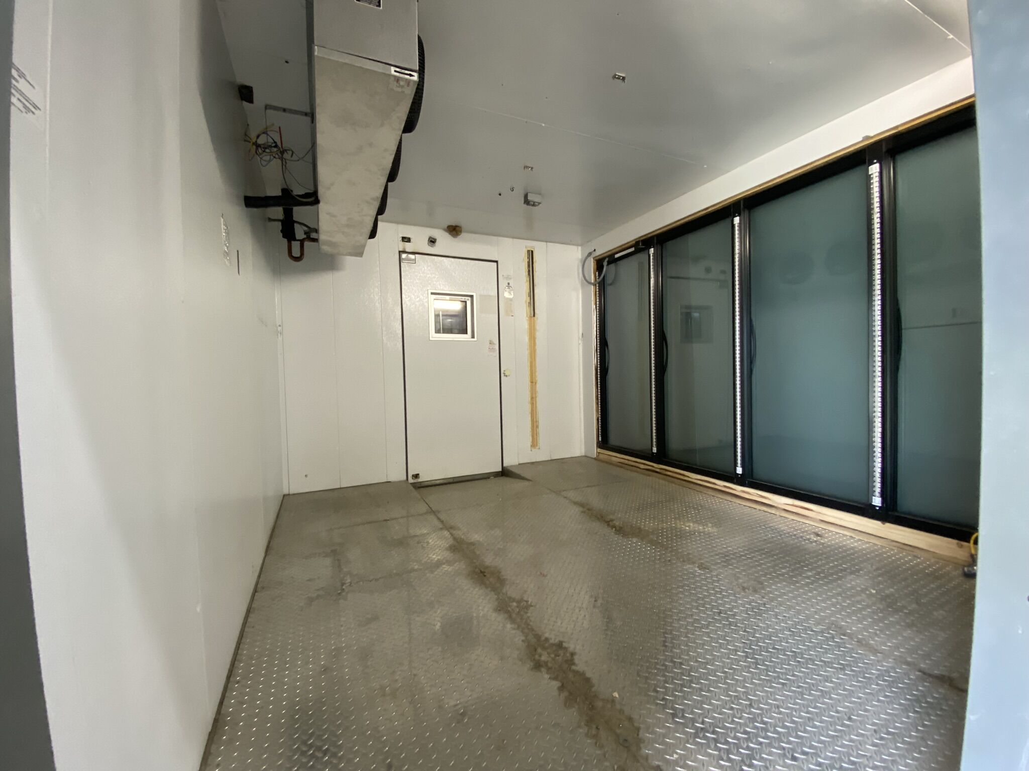 Dirty Floor in Cooler