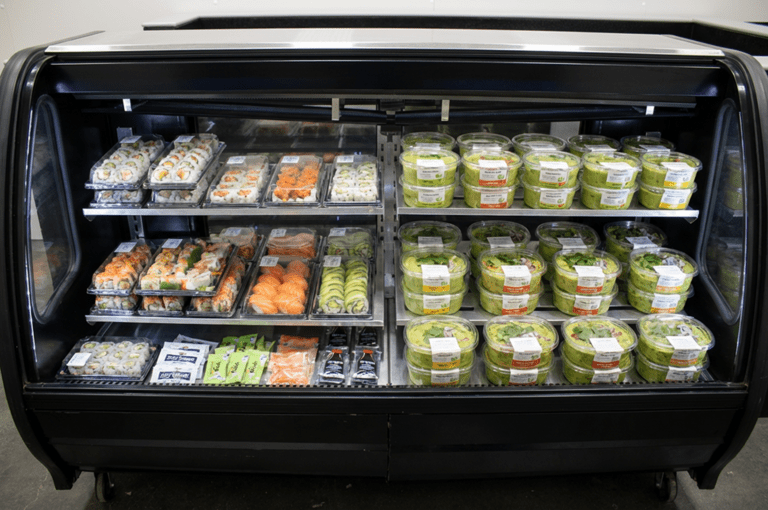 modular food storage used for Sushi