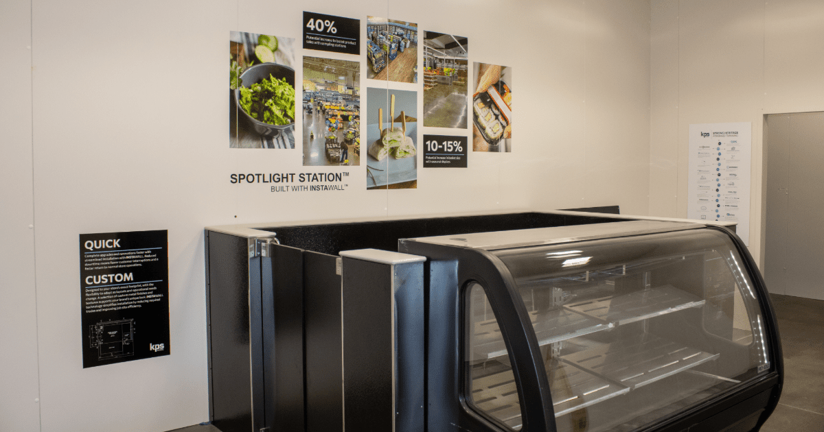 Spotlight station is a modular foodservice equipment.