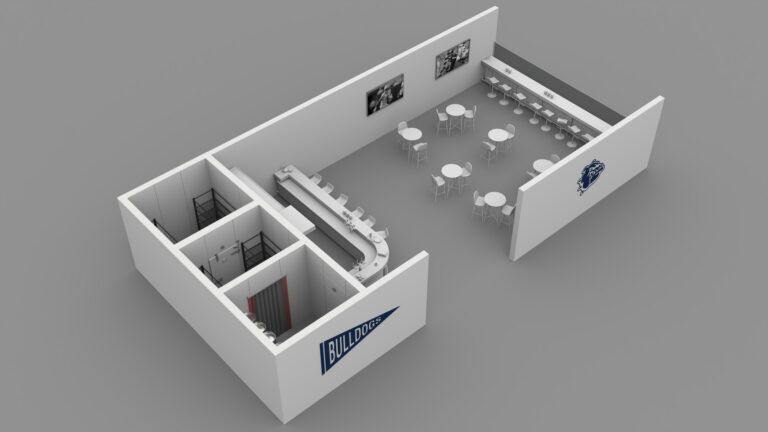 Stadium bars need walk-in coolers, freezers and keg coolers.